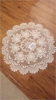 Lace doily.