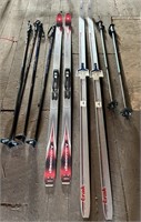 2- Sets Of Skis & Poles
