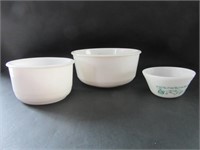 White Mixing Bowls