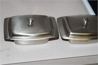 2Stainless Serving Bowls