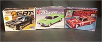 (3) Vintage Car Models-MPC, AMT (BOX ONLY)