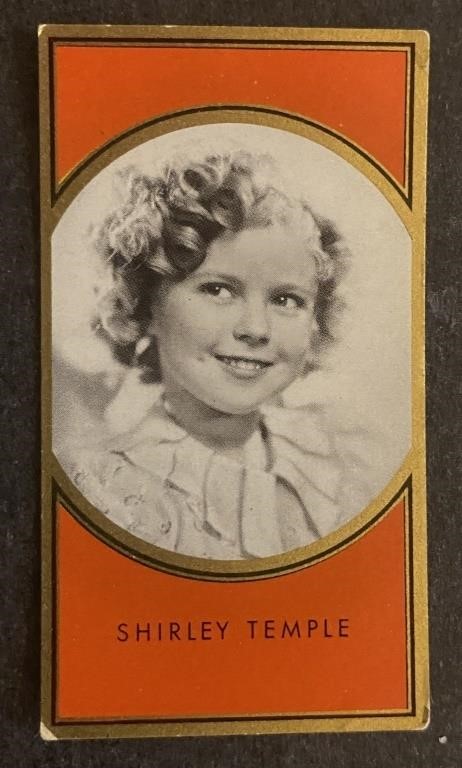 SHIRLEY TEMPLE: Antique Tobacco Card (1936)