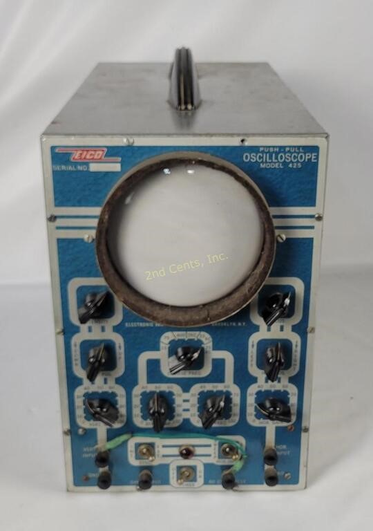 Vtg Eico Oscilloscope Model 425