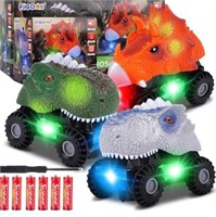 Dinosaur Cars with LED Light & Sound