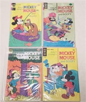 (4) Disney Mickey Mouse Comic Books