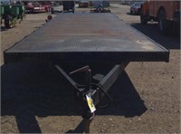 22' Flatbed trailer takes 2"ball double axle