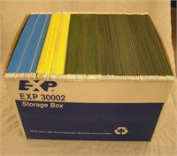 Box Of Multi Colored File Dividers