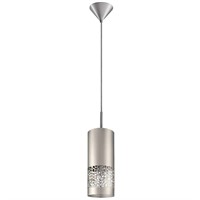 Hensley 1-Light Satin Nickel Mini Pendant