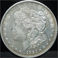 1921-D Morgan Silver Dollar Nice