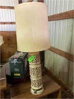 Electric Lamp with Shade