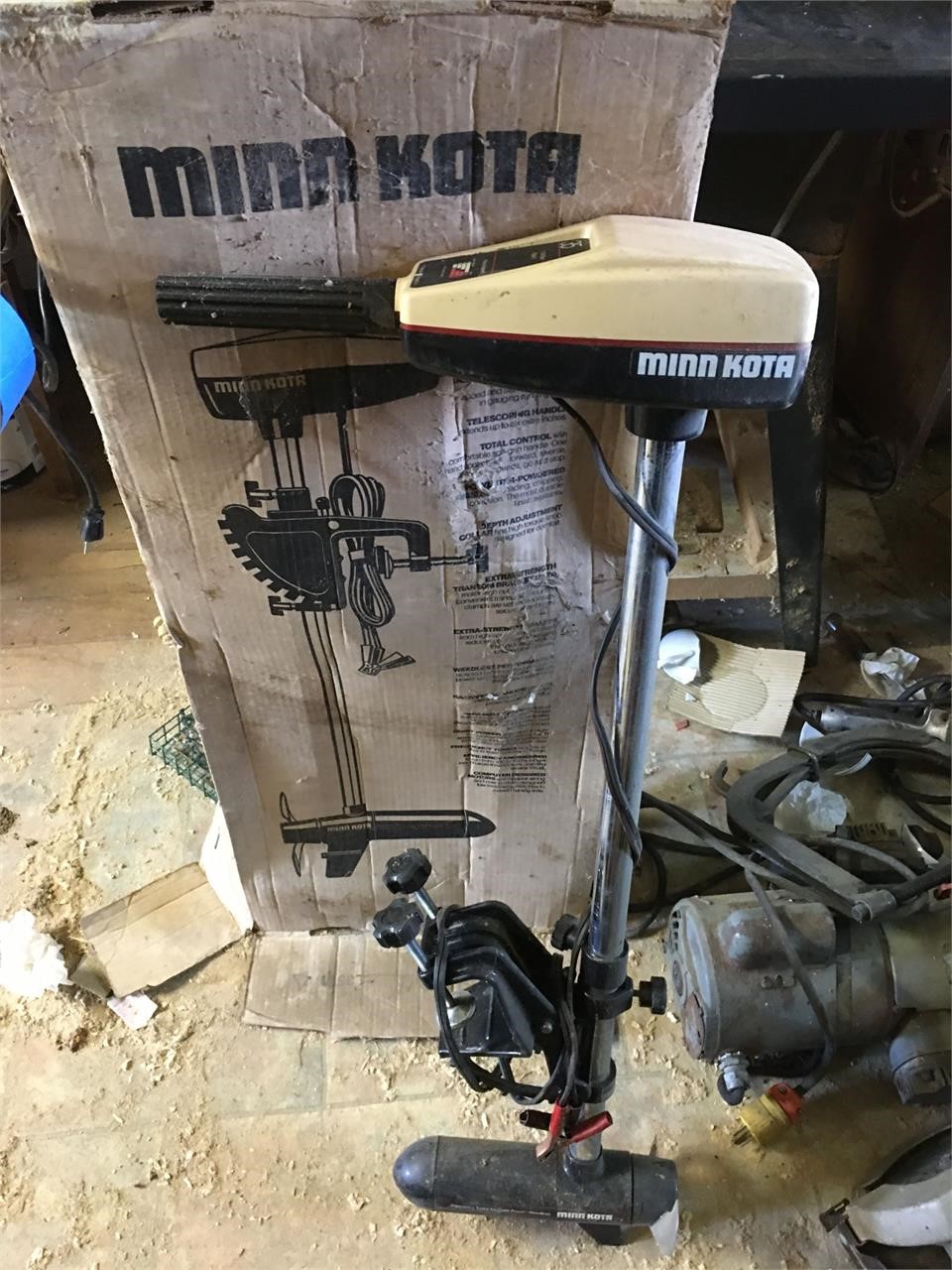 Minn Kota Trolling Motor in Box