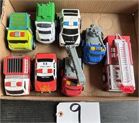 Firetrucks, Police Car & Other Toys