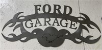 custom Ford Garage laser cut metal sign