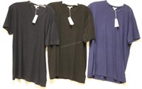 Lot of 3 Ladies James Perse Shirts Sz 3 - NWT