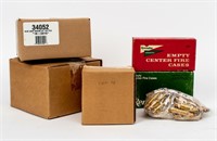 Ammo Assorted New Empty Brass For Reloading