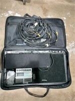 SKB PS25 pedal board with DigiTech flanger pedal,