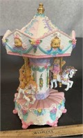 WIND UP DECOR-MERRY GO ROUND/NOT PERFECT