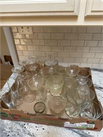 Large Lot of glass ware