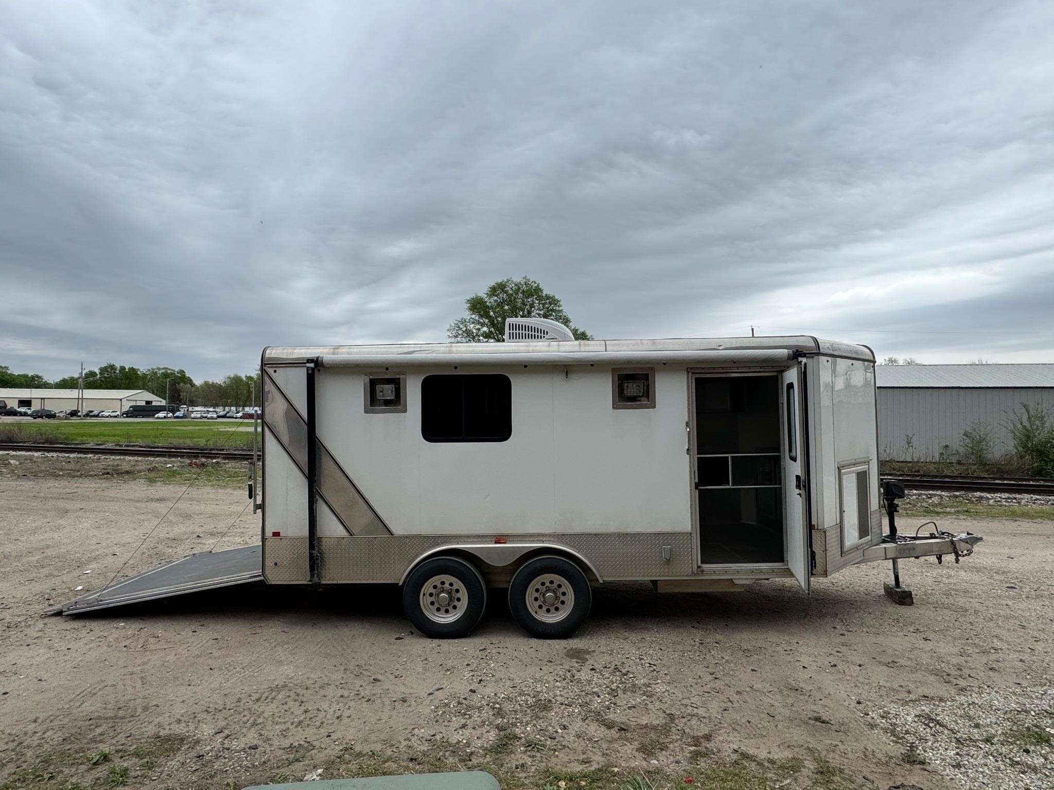 2018 R&R Aluminum Racing Trailer 7 1/2 x 20