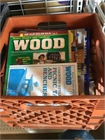 CRATE OF WOOD WORKING MAGAZINES CRATE OF WOOD WORK