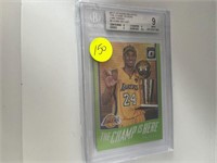 17-18 OpticLimeGreen Champ is Here/175 KOBE BGS 9