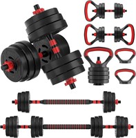 Signature Fitness Adjustable 60LB Dumbbell Set