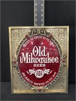 Vintage Old Milwaukee Beer Advertising Sign
