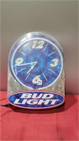 Large bud light neon clock