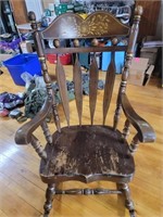 Wooden Rocking Chair