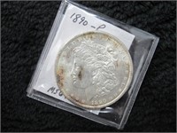 1890-P Morgan Silver Dollar-