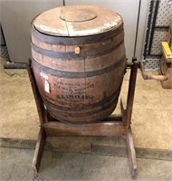 Antique "Favorite" Wood Crank Butter Churn