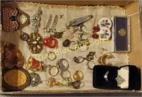 Box Of Costume Jewelry