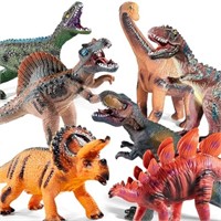 TEMI 7 Piece Dinosaur Toys for Kids and Toddlers,