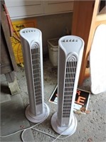 Pair of  Oscillating Space Heaters