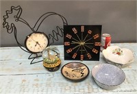 Households, decor & clocks