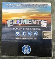 Elements Ultra Thin Rice Papers - sealed box