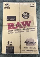 RAW Artesano Rolling Papers - sealed box