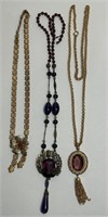 2 Vintage Necklaces 1 Avon Necklace