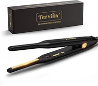 NEW / Terviiix 24K Titanium Wide Hair Crimper,