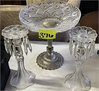 compote & candle holders