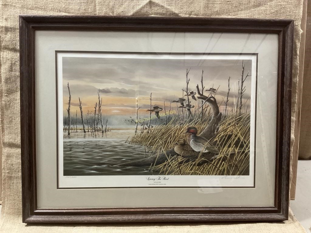 Large print by Ronnie Wells for Ducks Unlimited