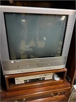 Toshiba TV & JVC VHS/DVD Player