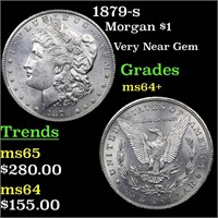 1879-s Morgan $1 Grades Choice+ Unc