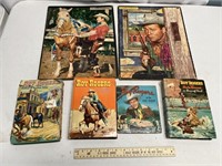 Roy Rogers Lot - Puzzles & Books