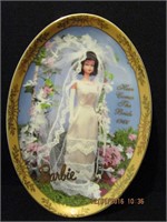 1995 Barbie "Here Comes The Bride" Collector Plate