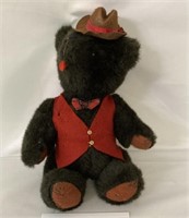 Antique Steiff-like Bear with Felt Clothing