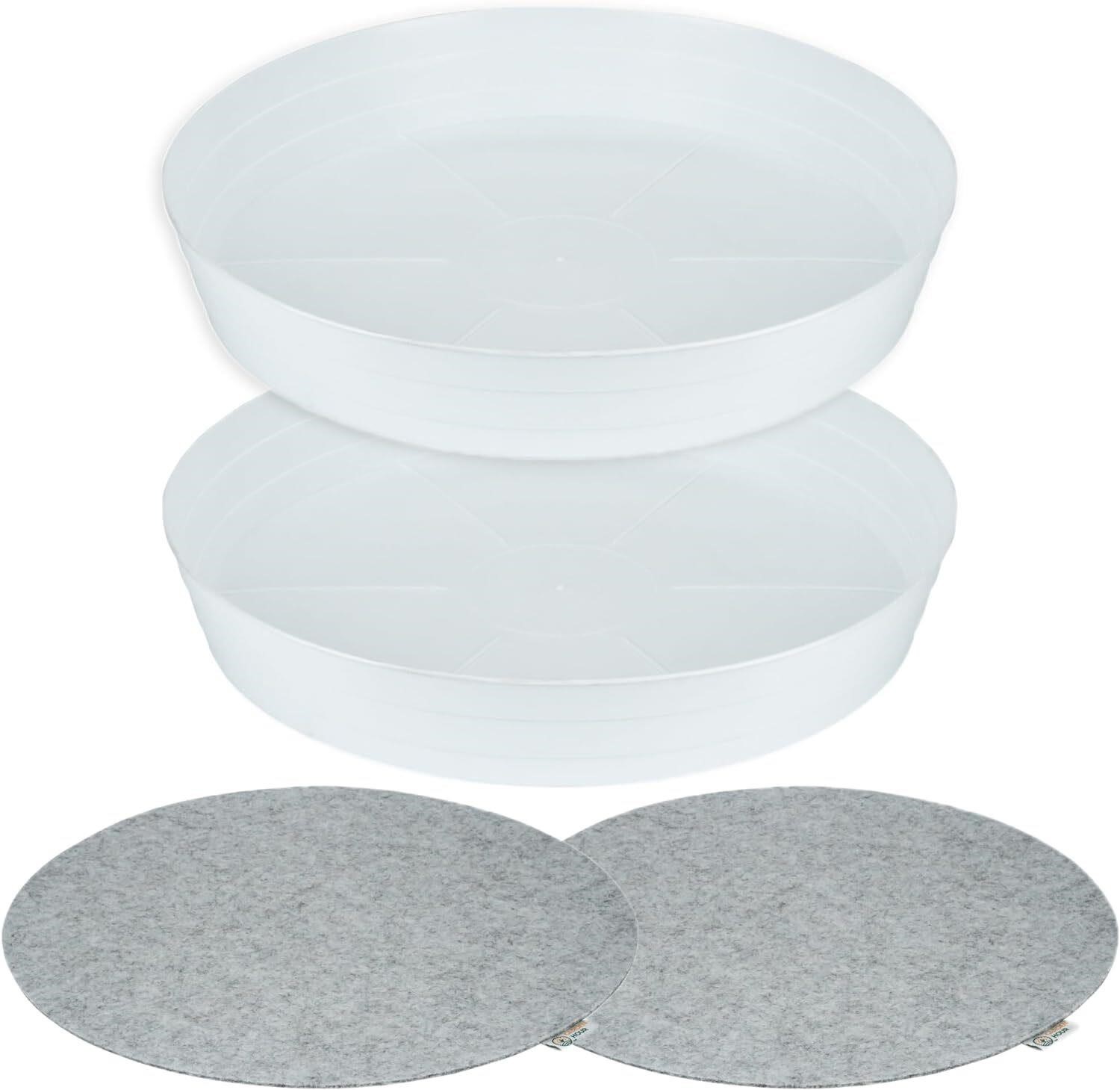 Pack of 2 XL Plant Saucers - 20 (2Pack)