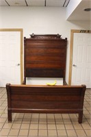 Vintage Eastlake Style Full Bed Frame