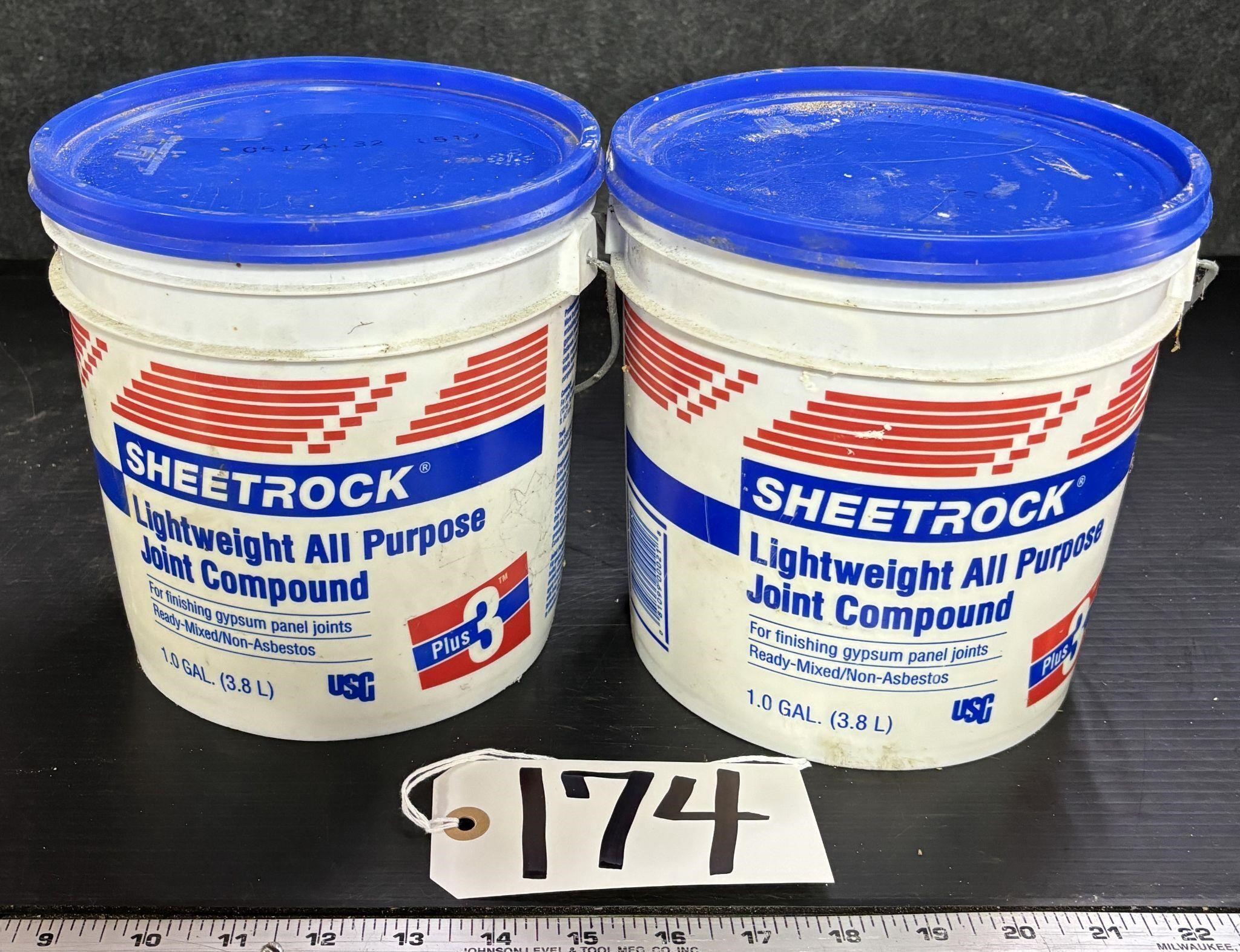 2 Gallons Sheetrock Dry Wall Joint Compound