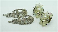 Vintage Rhinestone Earrings